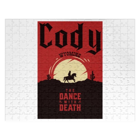 Cody Wyoming wild west town Jigsaw Puzzles