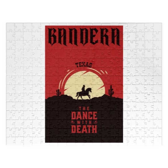 Bandera Texas wild west town Jigsaw Puzzles