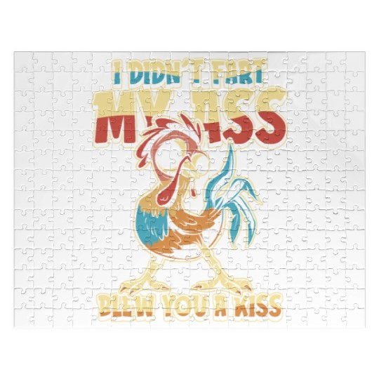 Rooster Cock Humor Jigsaw Puzzles