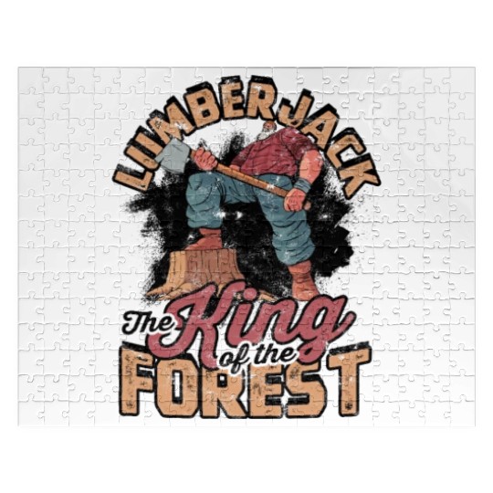 Lumberjack - the king of the forest - Lumberjack Jigsaw Puzzles