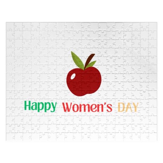 Embrace Equity Happy Women's Day Jigsaw Puzzles