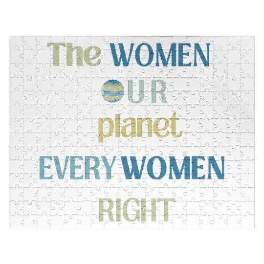 Embrace Equity Happy Women's Day Jigsaw Puzzles