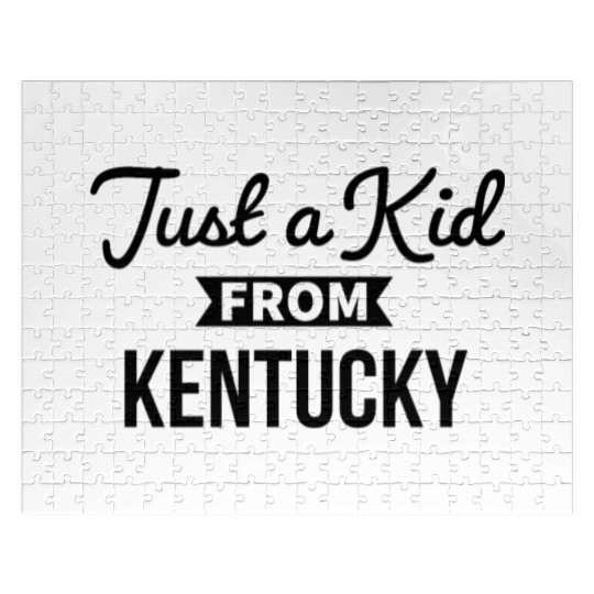 Just A Kid From Kentucky, Kentucky funny memes Jigsaw Puzzles