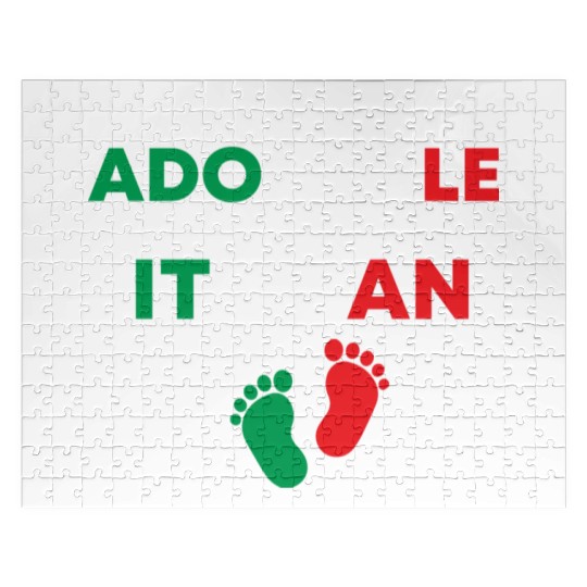 I'm so adorable I must be Italian Funny Italian Jigsaw Puzzles