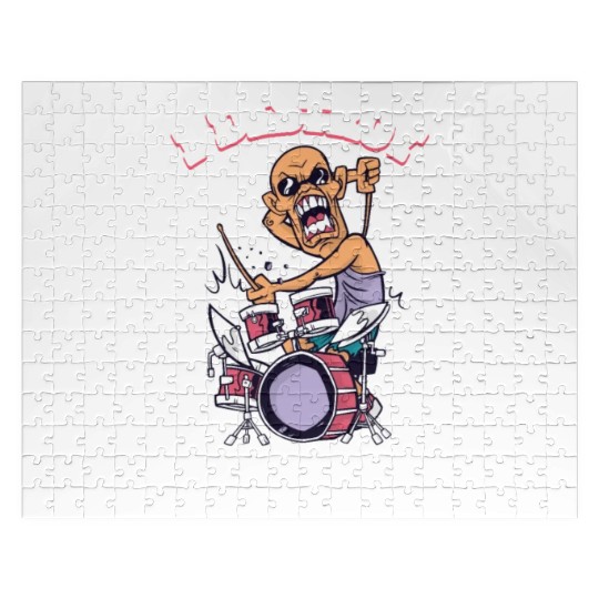 Drummer Drums Music Drum Set Drumming Jigsaw Puzzles