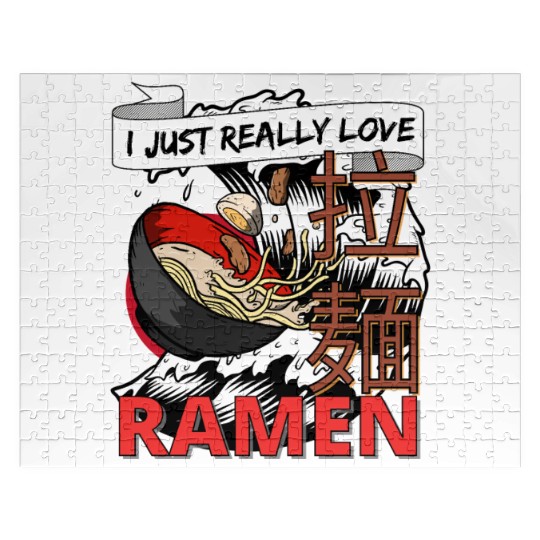 I just really love Ramen Jigsaw Puzzles