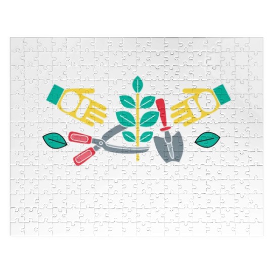 Great Gardener Quote - Life's A Garden Dig It Jigsaw Puzzles