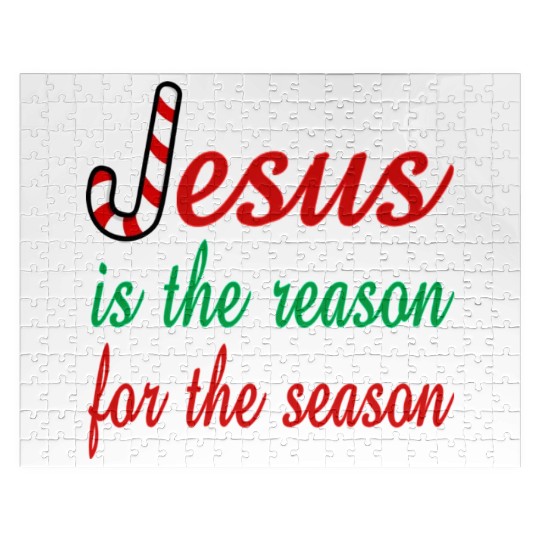 Jesus Is The Reason For The Season Jigsaw Puzzles