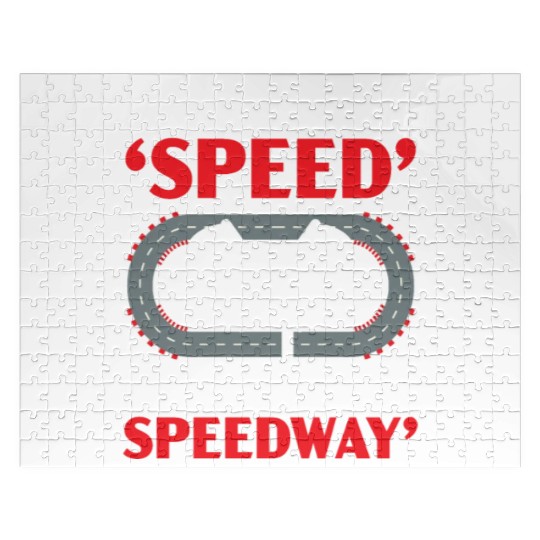 I Put The Speed In Slot Car Speedway Slot Racing Jigsaw Puzzles