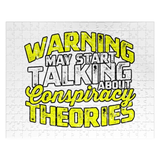 Conspiracy Theorist Theory Science Fiction Jigsaw Puzzles