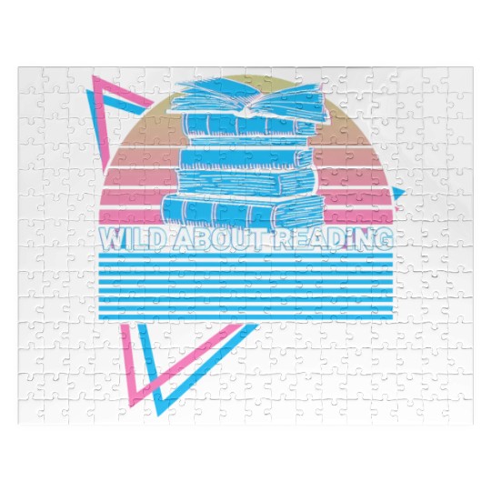 Funny Book Reader Bookworm Jigsaw Puzzles