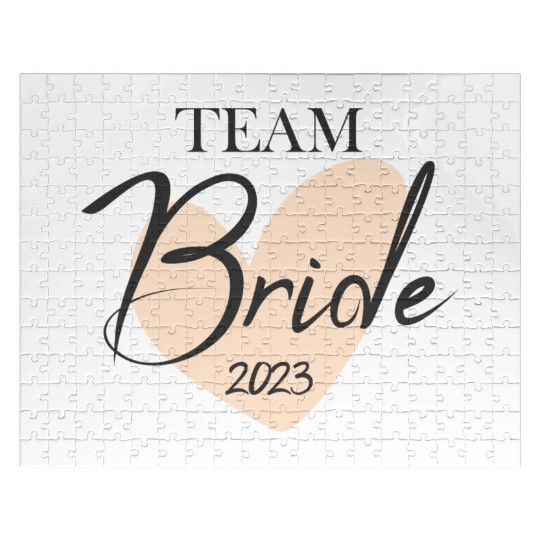 Team Bride 2023 bachelorette party Jigsaw Puzzles