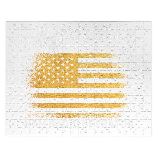 Ham Radio Operator US Flag Jigsaw Puzzles