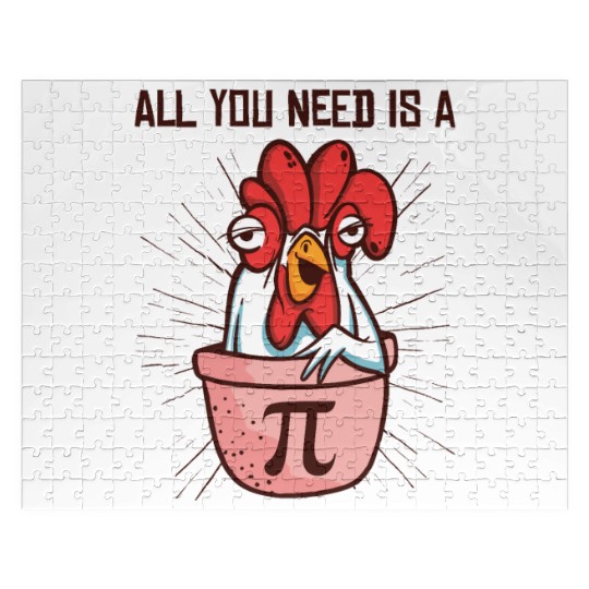 Pi Day Math Pie Chicken Pot Pi Number Jigsaw Puzzles