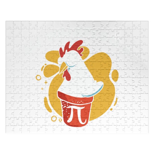 Pi Day Math Pie Chicken Pot Pi Number Jigsaw Puzzles