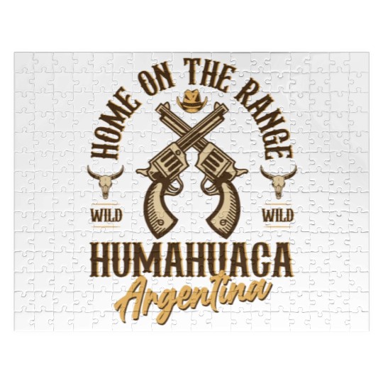 Humahuaca Argentina wild west town Jigsaw Puzzles