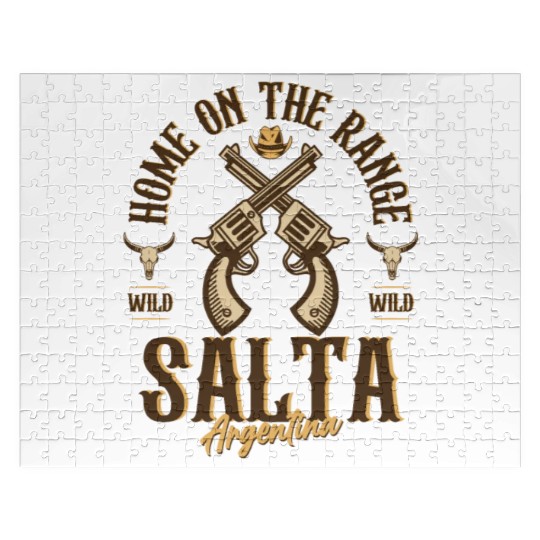 Salta Argentina wild west town Jigsaw Puzzles