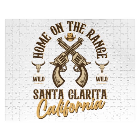 Santa Clarita California wild west town Jigsaw Puzzles
