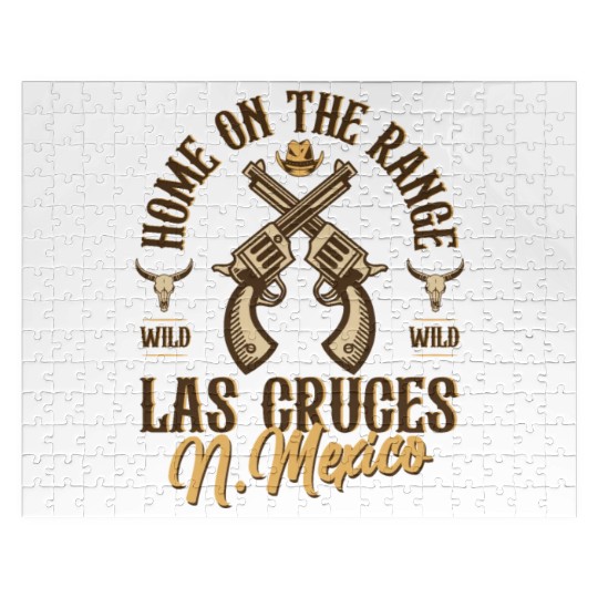 Las Cruces New Mexico wild west town Jigsaw Puzzles