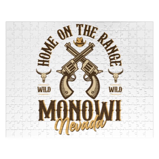 Monowi Nevada wild west town Jigsaw Puzzles