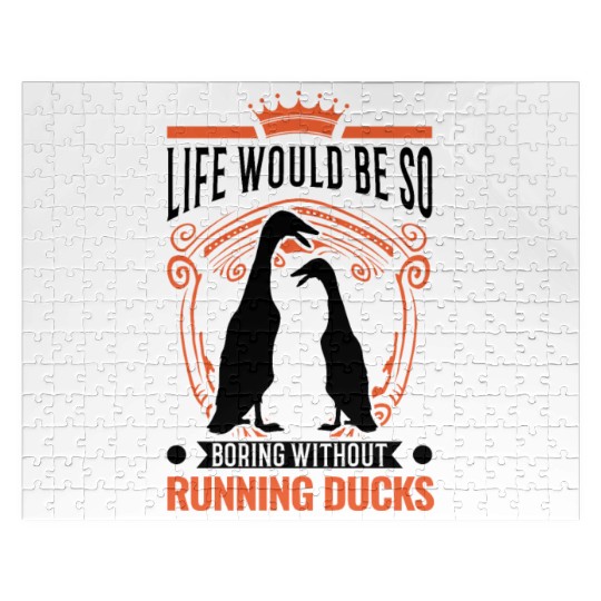 Indian Runner Gift Running Duck Jigsaw Puzzles