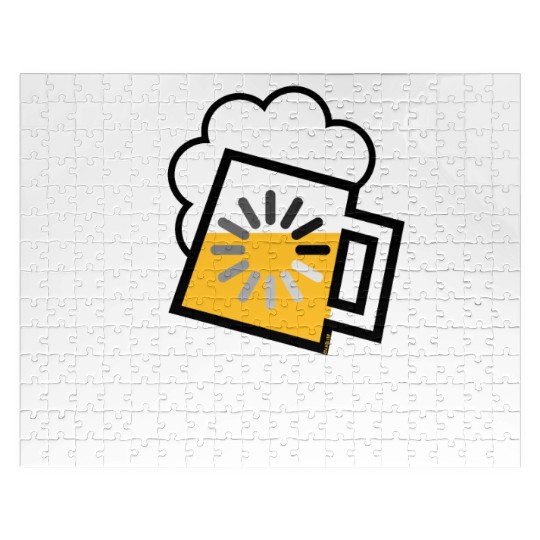 Beer Loading (Drinking In Progress / Negative / /) Jigsaw Puzzles