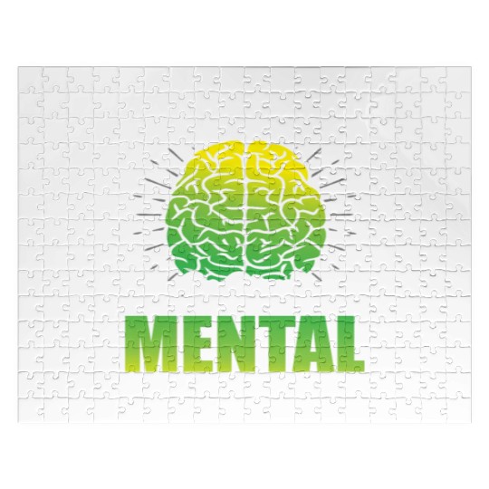 Invest In Your Mental Health Awareness Depression Jigsaw Puzzles