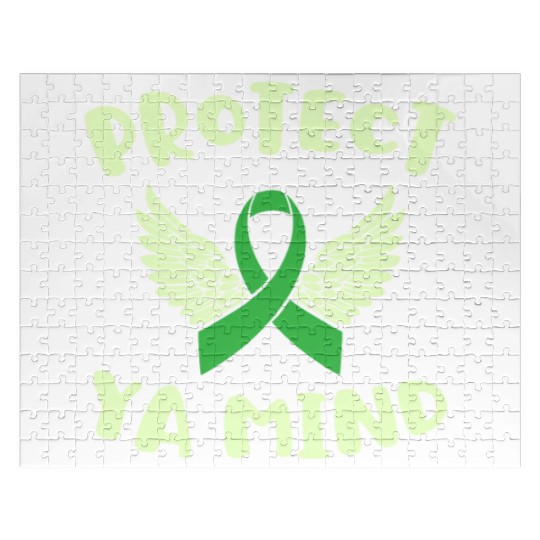Protect Ya Mind Mental Health Awareness Depression Jigsaw Puzzles
