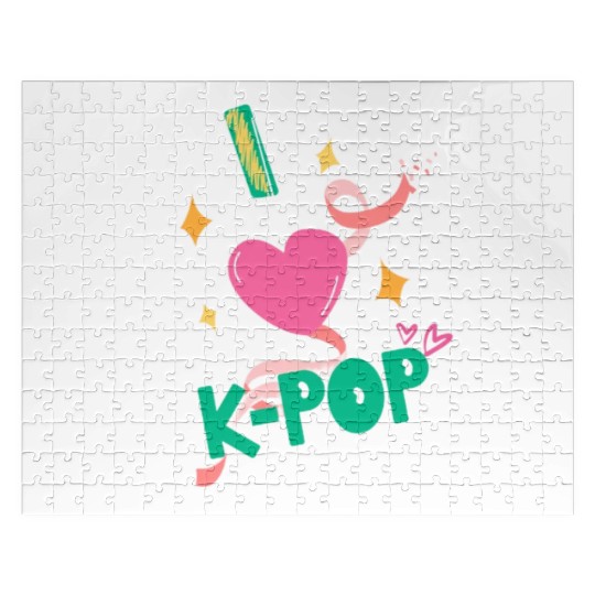 I love kpop Jigsaw Puzzles