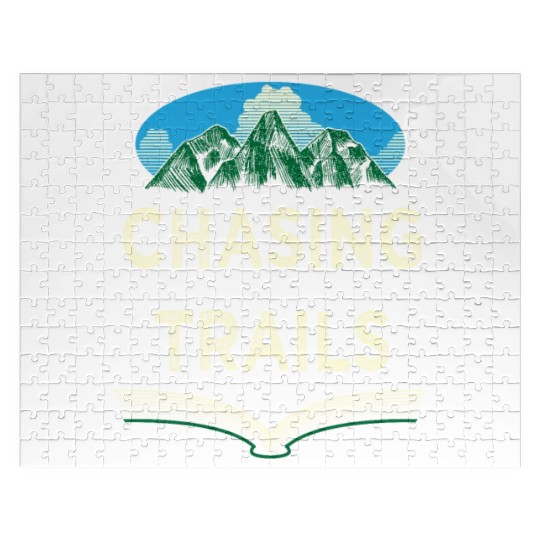Chasing Trails Hiking Mountain Hiker Summit Wildli Jigsaw Puzzles