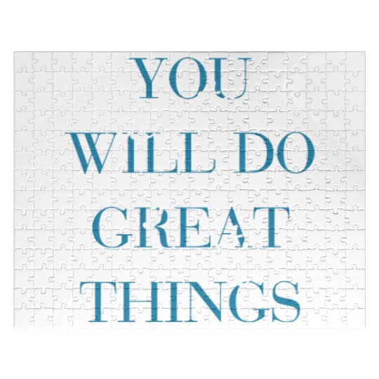 You Will Do Great Things Despite Your Anxiety Jigsaw Puzzles