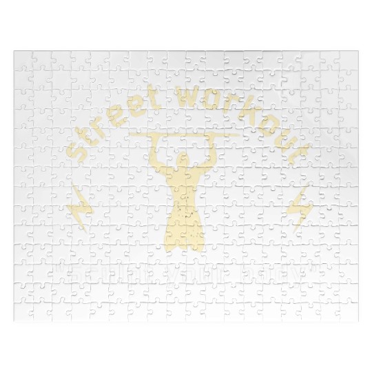 street workout sculpt your body shape Jigsaw Puzzles