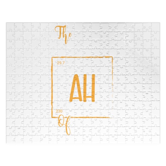 Chemistry Science Humor Ah The Element Of Surprise Jigsaw Puzzles
