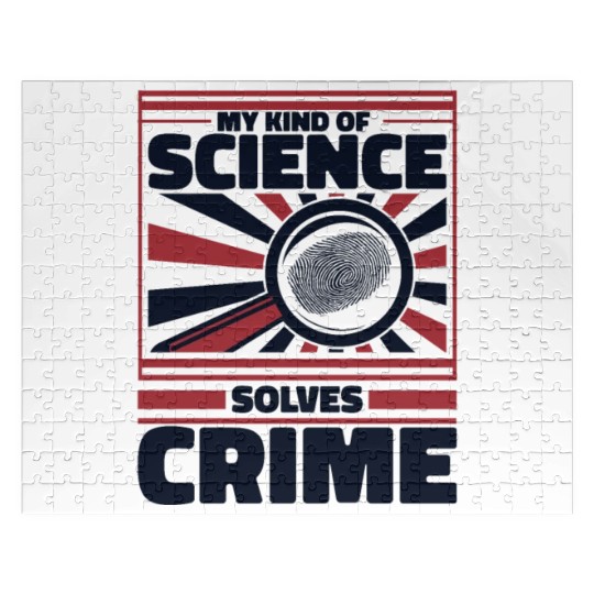 My Kind Of Science Solves Crime Science Forensic Jigsaw Puzzles