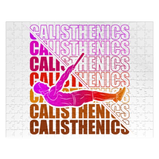 Calisthenics Street Workout Gymnastics Fitness Jigsaw Puzzles