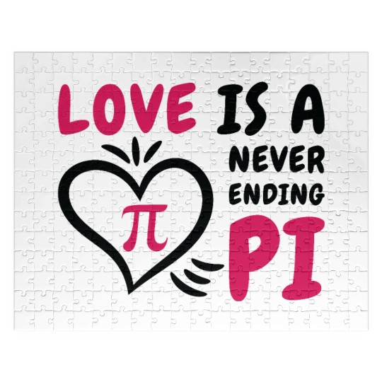 Pi Day Love Pi Symbol Mathematics Number Jigsaw Puzzles