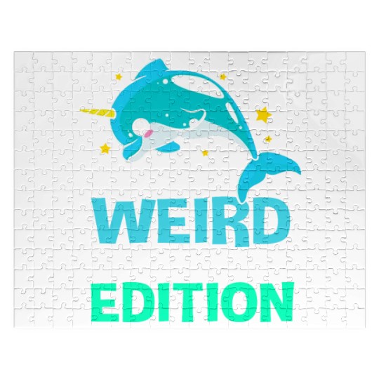 Im Not Weird Im Limited Edition Funny Narwhal Jigsaw Puzzles