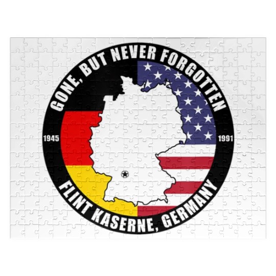 Gone But Never Forgotten Flint Kaserne Germany Ve Jigsaw Puzzles