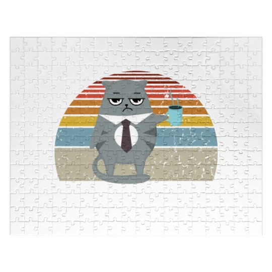 cat Im Not Arguing Im Just Explaining Why Im Right Jigsaw Puzzles