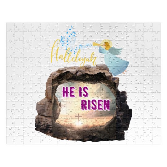 He Is Risen- Hallelujah Jigsaw Puzzles