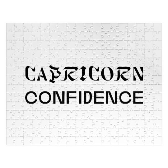 Capricorn Confidence Jigsaw Puzzles