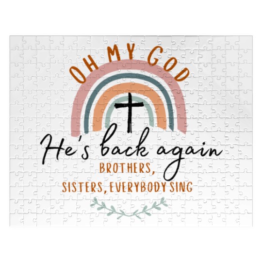 Oh My God, He's Back Again Jigsaw Puzzles