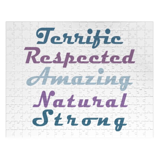 Terrific Respected Amazing Natural Strong Jigsaw Puzzles