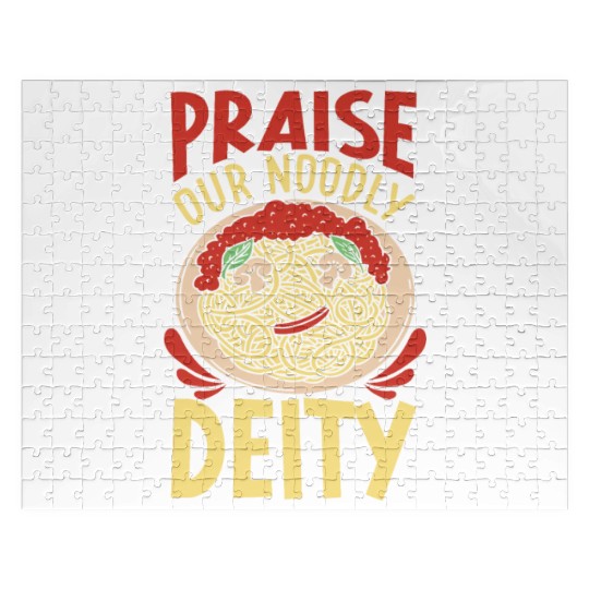 Atheist Atheism Flying Spaghetti Pastafarianism Jigsaw Puzzles