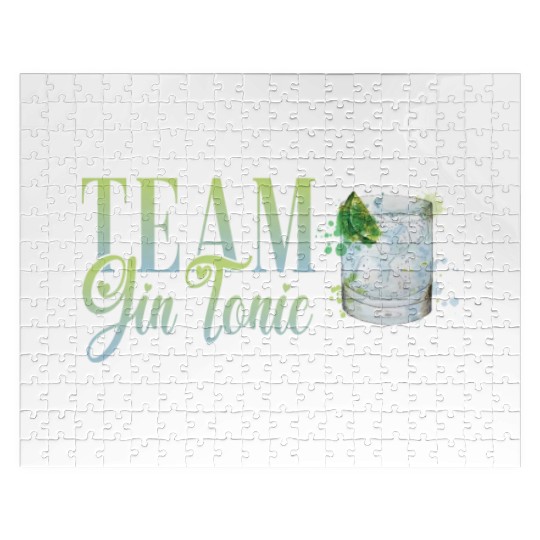 Hen Party Team Gin Tonic Cocktail Jigsaw Puzzles