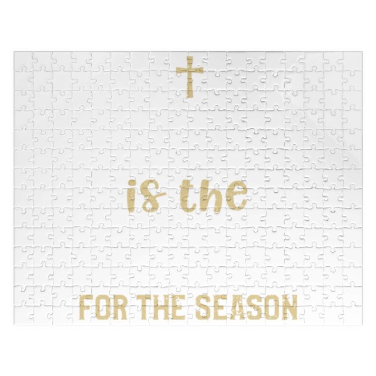 Jesus is the reason for the season Jigsaw Puzzles