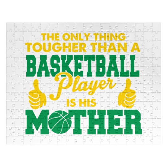 Basketball Player Is His Mother Jigsaw Puzzles