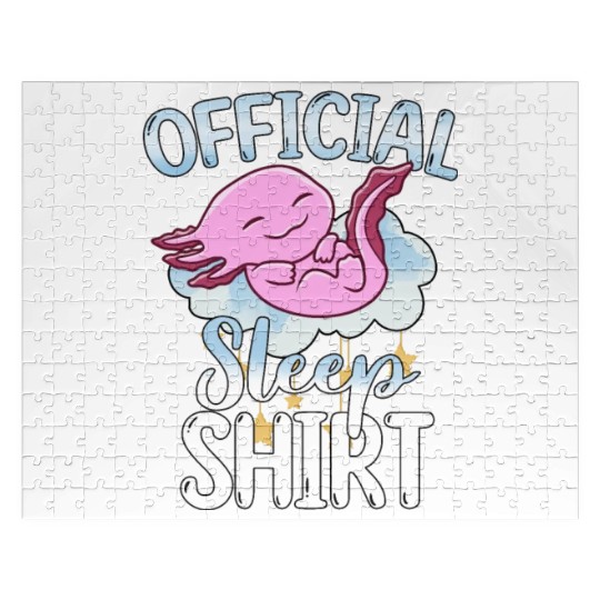 Official Sleep Jigsaw Puzzles Axolotl