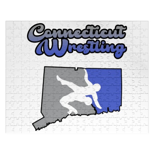 Connecticut Wrestling Jigsaw Puzzles