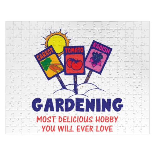 GARDENING NEXT DELICIOUS HOBBY YOU WILL EVER LOVE Jigsaw Puzzles